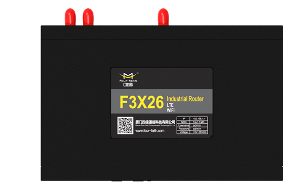 4G双网口工业路由器F3X26