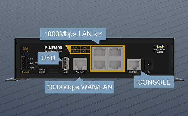 5G双卡双模工业路由器